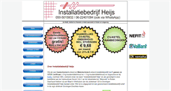Desktop Screenshot of installatiebedrijfheijs.nl